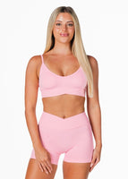 Cross Over Crop - Pretty Pink - Kikiva Collection