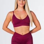 Cross Over Crop - Wine - Kikiva Collection