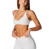 Cross Over 'Flow' Flares - Cream - Kikiva Collection