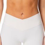 Cross Over 'Flow' Flares - Cream - Kikiva Collection