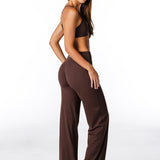 Cross Over 'Flow' Flares - Dark Choc - Kikiva Collection