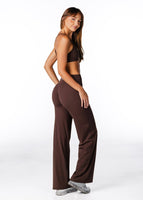 Cross Over 'Flow' Flares - Dark Choc - Kikiva Collection