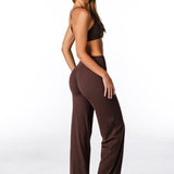 Cross Over 'Flow' Flares - Dark Choc - Kikiva Collection