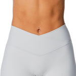 Cross Over 'Flow' Flares - Light Grey - Kikiva Collection