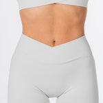 Cross Over Short - Ash Grey - Kikiva Collection