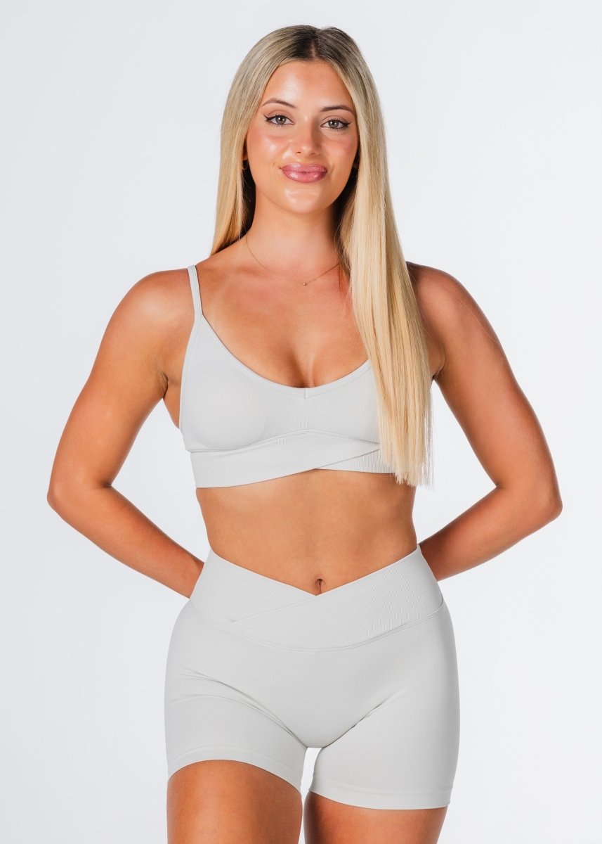 Cross Over Short - Ash Grey - Kikiva Collection