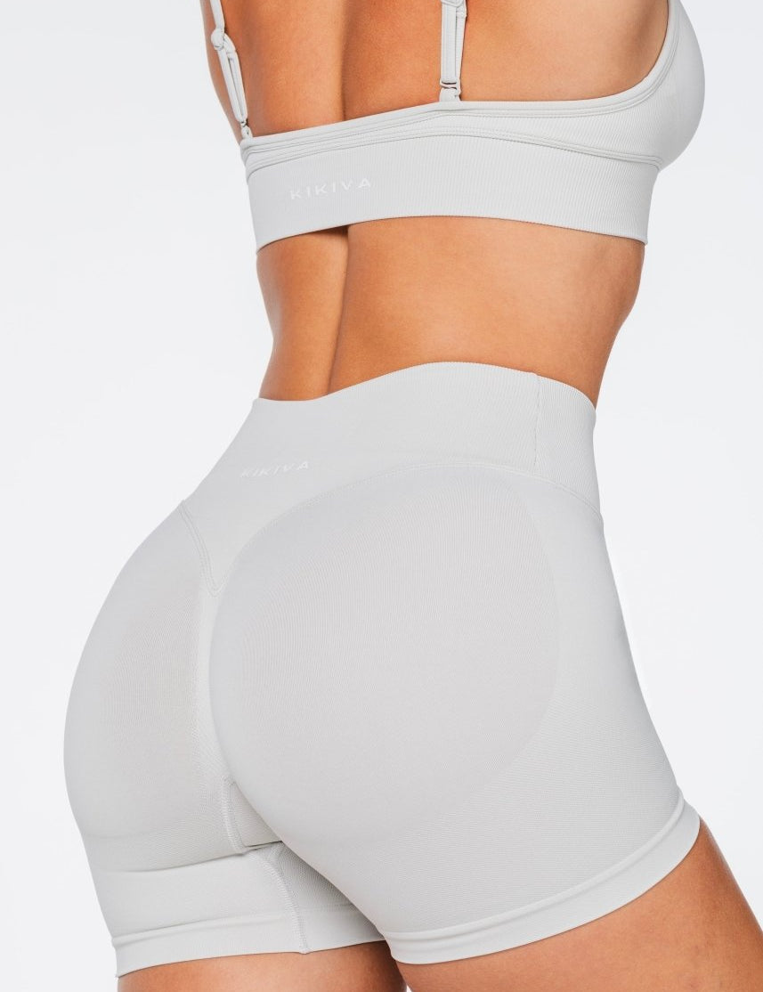 Cross Over Short - Ash Grey - Kikiva Collection