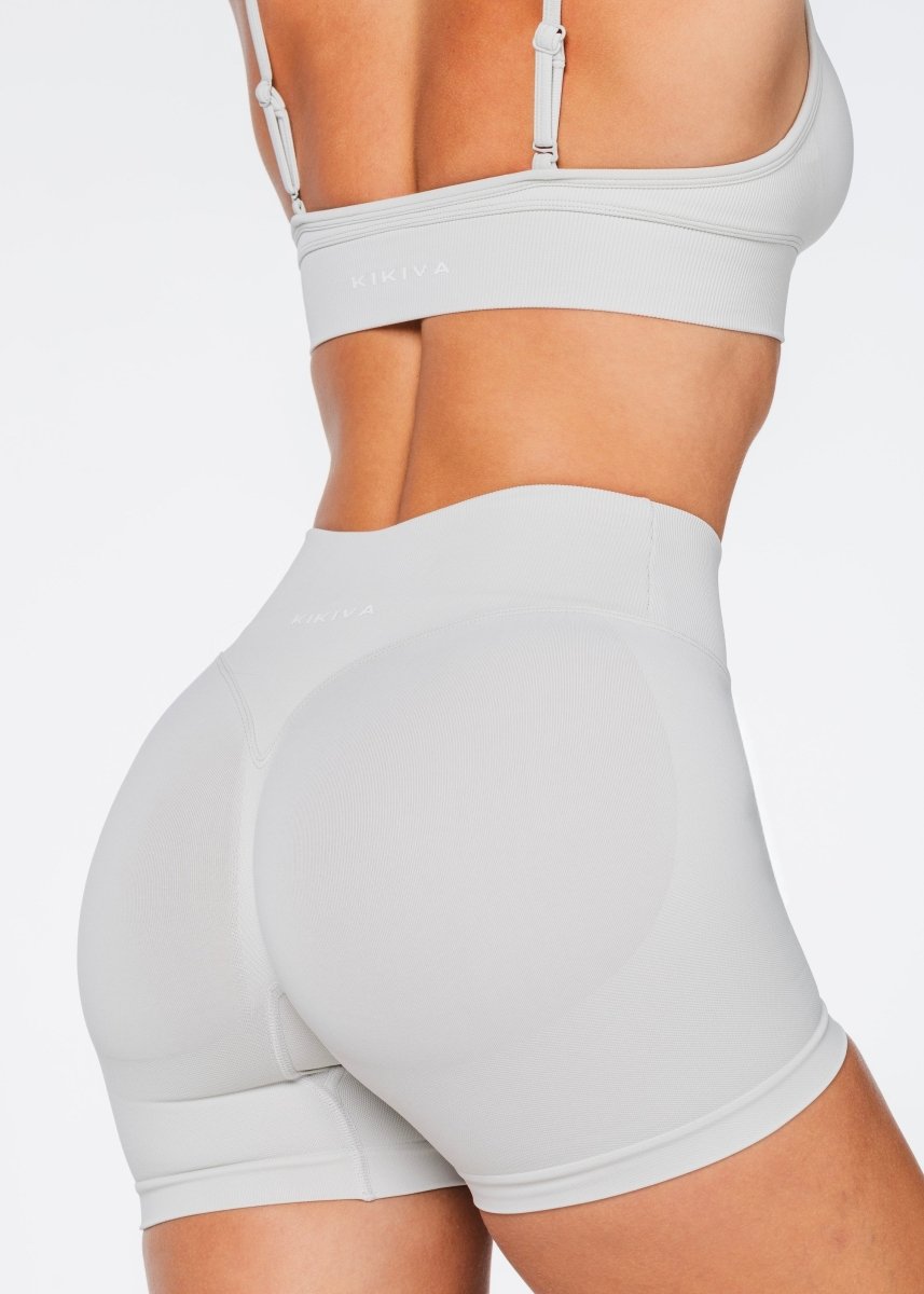 Cross Over Short - Ash Grey - Kikiva Collection