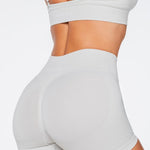 Cross Over Short - Ash Grey - Kikiva Collection