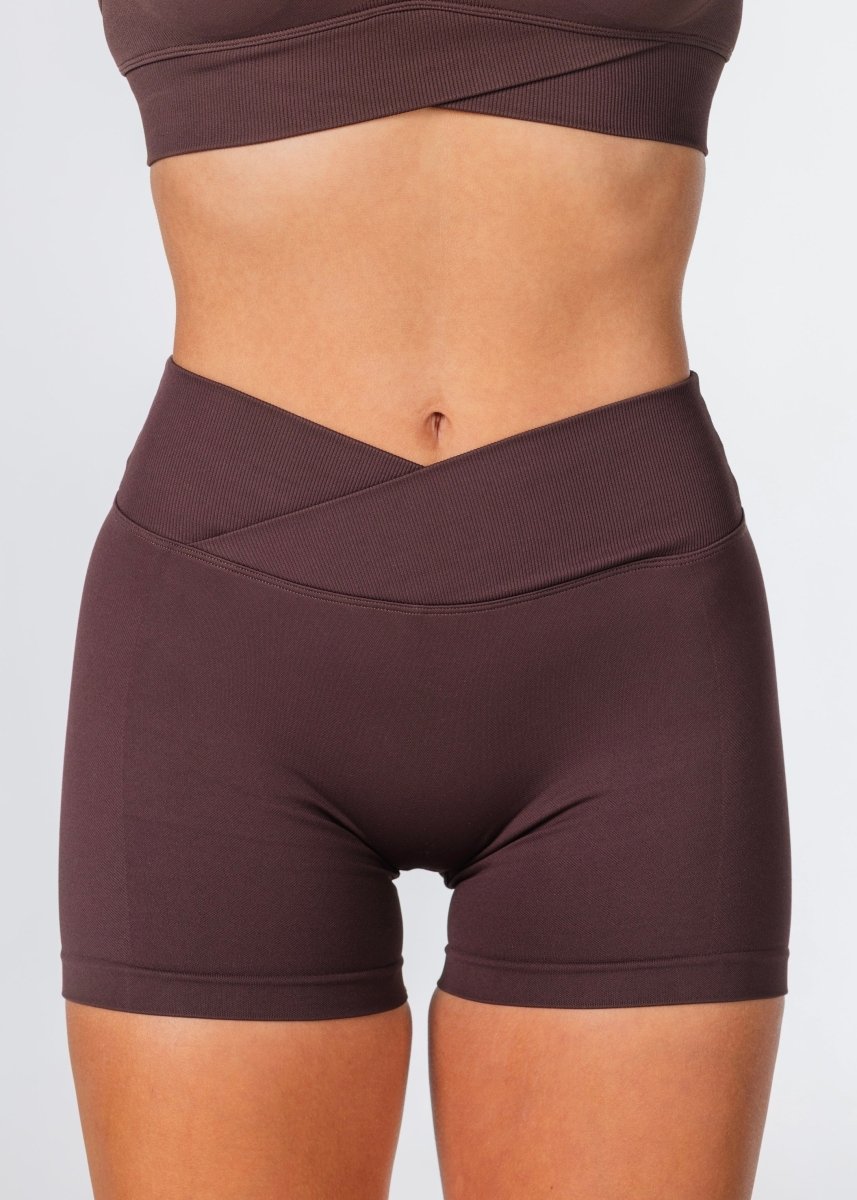Cross Over Short - Dark Choc - Kikiva Collection