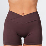 Cross Over Short - Dark Choc - Kikiva Collection