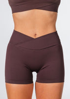 Cross Over Short - Dark Choc - Kikiva Collection