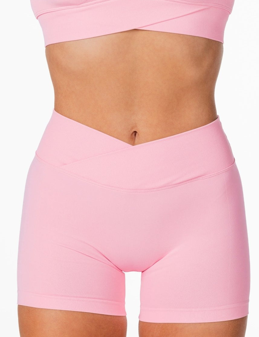 Cross Over Short - Pretty Pink - Kikiva Collection