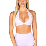 Dynamic Contour Crop - Baby Lilac - Kikiva Collection
