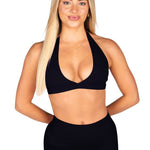 Dynamic Contour Crop - Black - Kikiva Collection