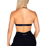 Dynamic Contour Crop - Black - Kikiva Collection