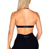 Dynamic Contour Crop - Black - Kikiva Collection