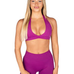 Dynamic Contour Crop - Magenta - Kikiva Collection