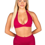 Dynamic Contour Crop - Scarlett Ruby - Red - Kikiva Collection