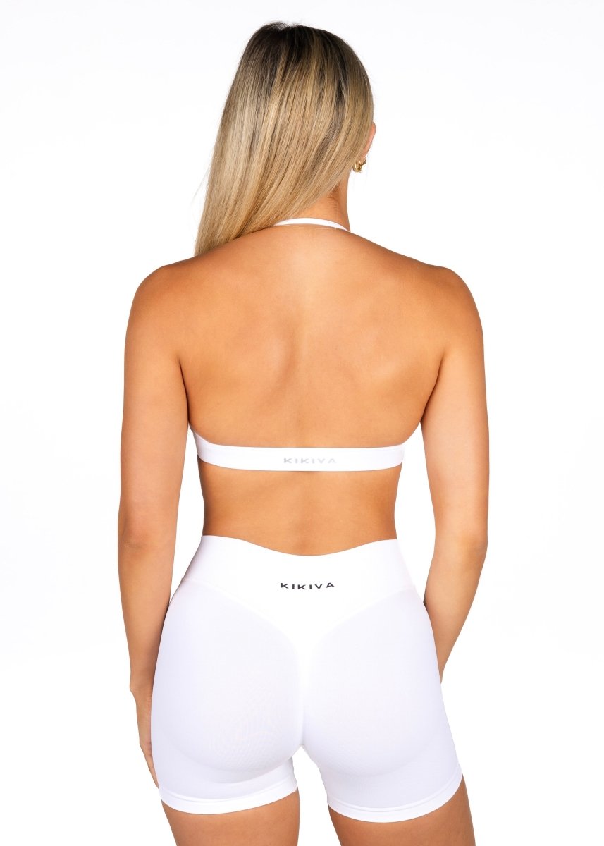 Dynamic Contour Crop - Winter White - Kikiva Collection