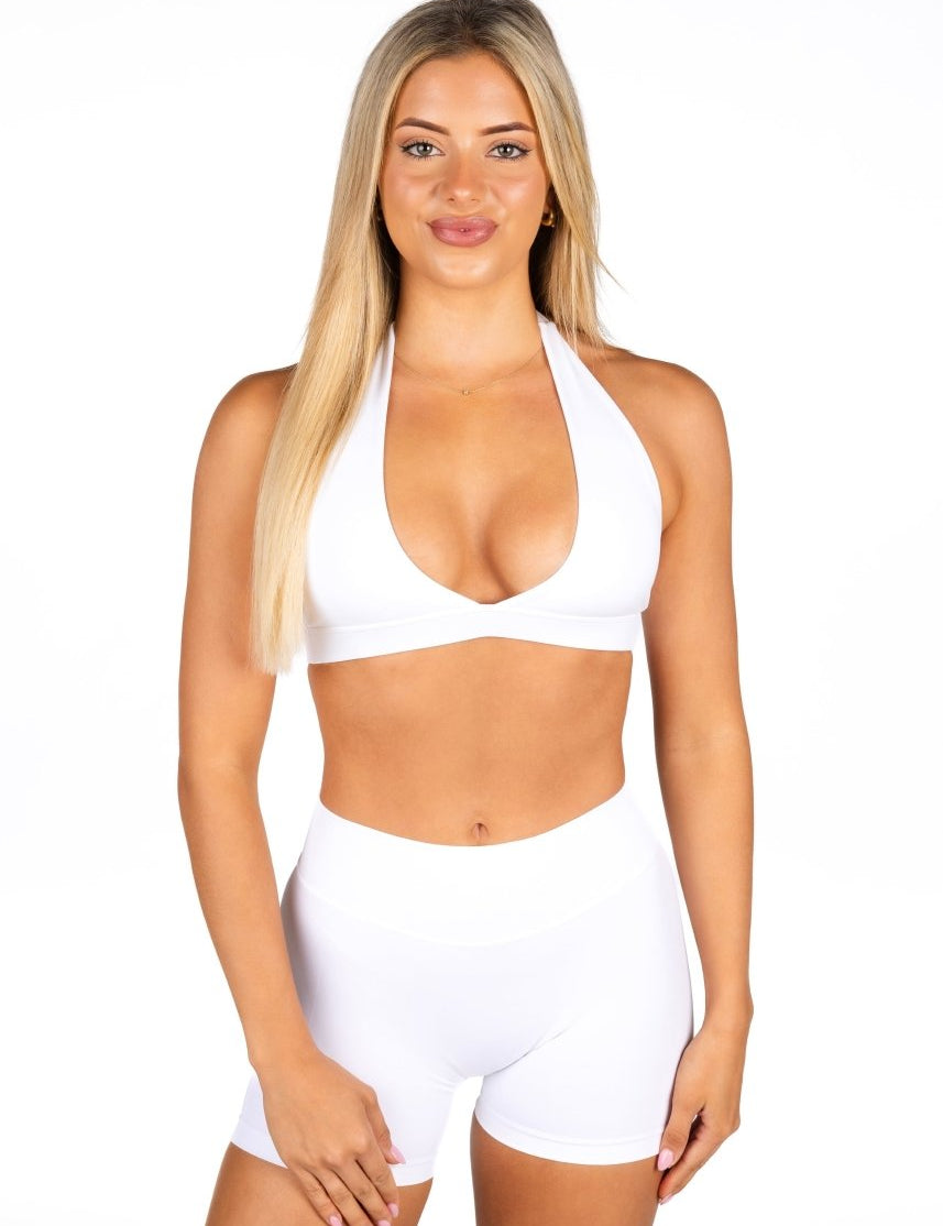 Dynamic Contour Crop - Winter White - Kikiva Collection