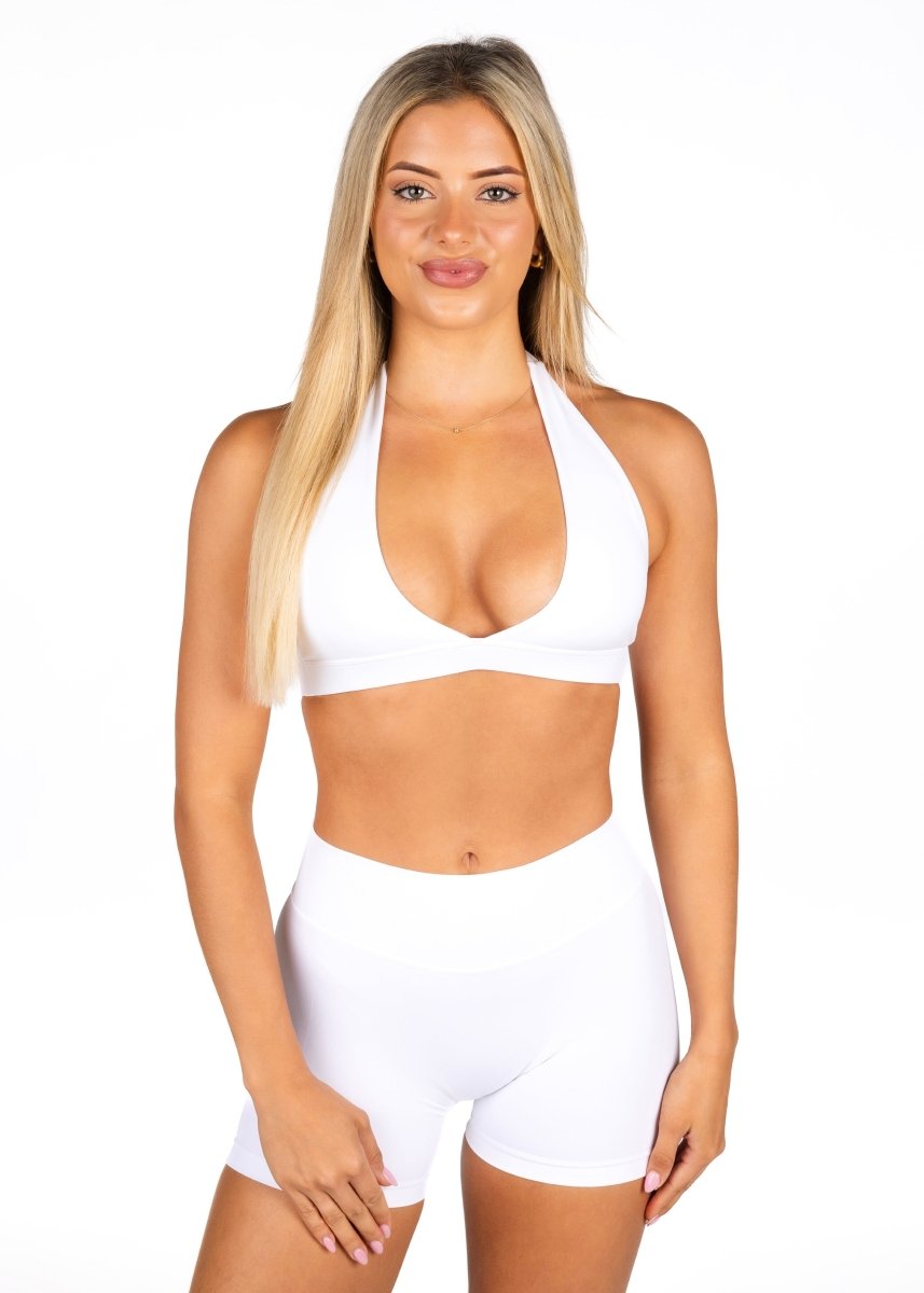 Dynamic Contour Crop - Winter White - Kikiva Collection