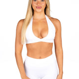 Dynamic Contour Crop - Winter White - Kikiva Collection
