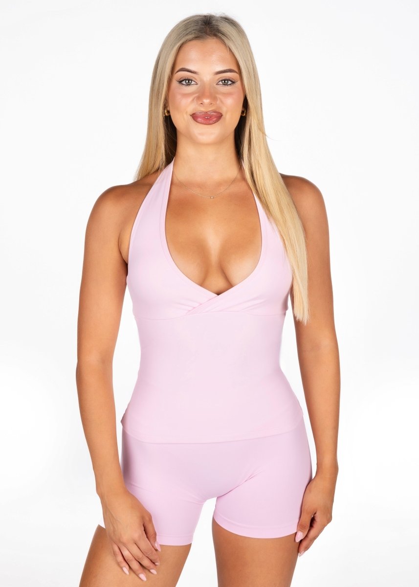 Dynamic Halter Seamless Singlet - Baby Doll - Kikiva Collection