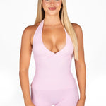 Dynamic Halter Seamless Singlet - Baby Doll - Kikiva Collection