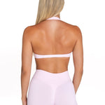 Dynamic Halter Twist Crop - Baby Doll - Kikiva Collection