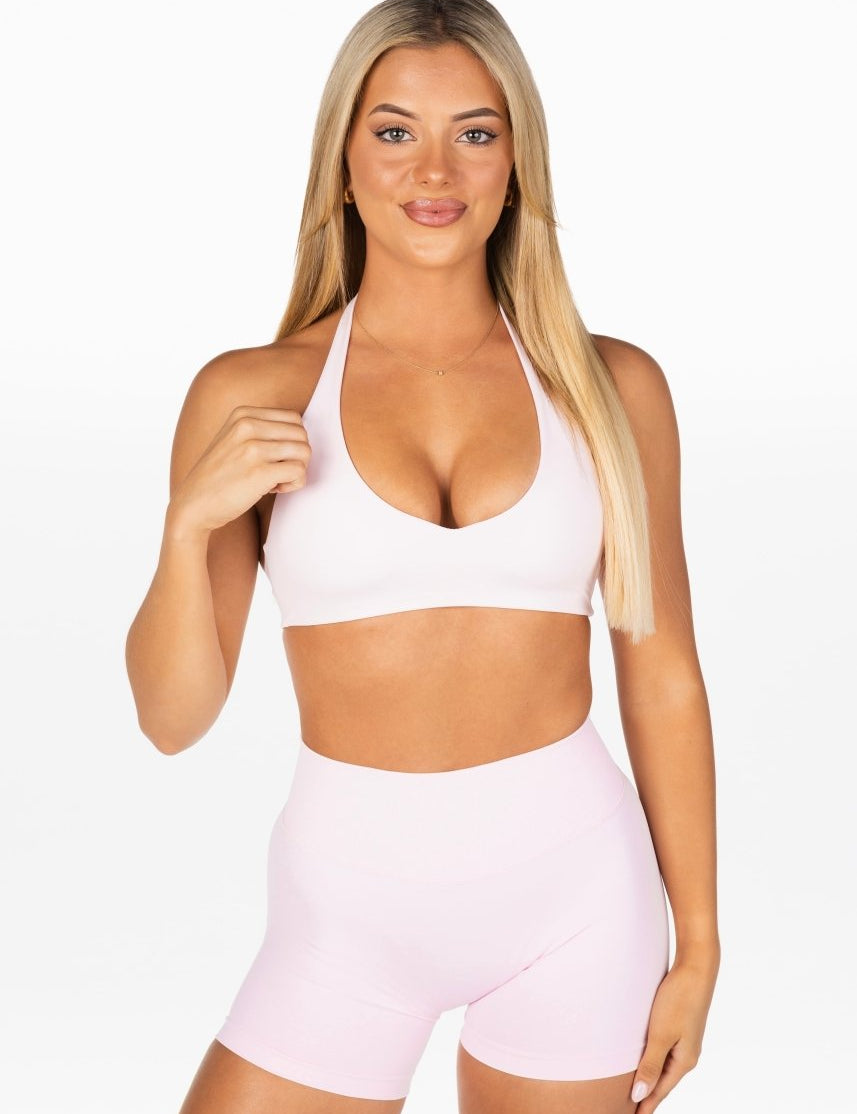 Dynamic Staple Halter Crop - Baby Doll - Kikiva Collection