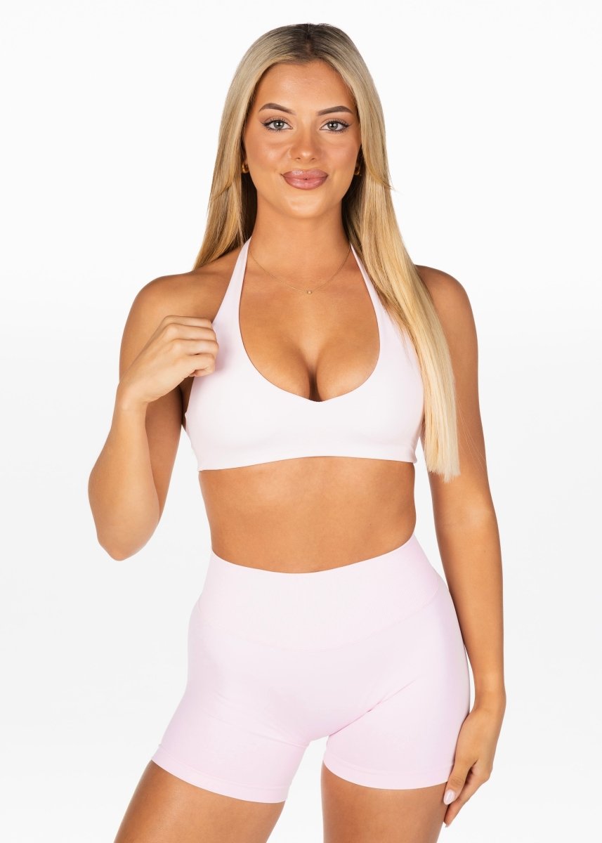 Dynamic Staple Halter Crop - Baby Doll - Kikiva Collection