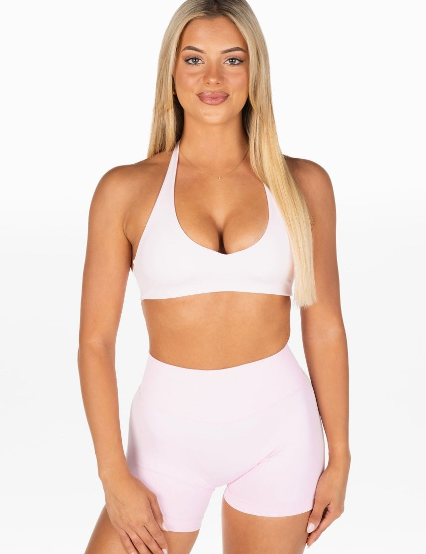 Dynamic Staple Halter Crop - Baby Doll - Kikiva Collection