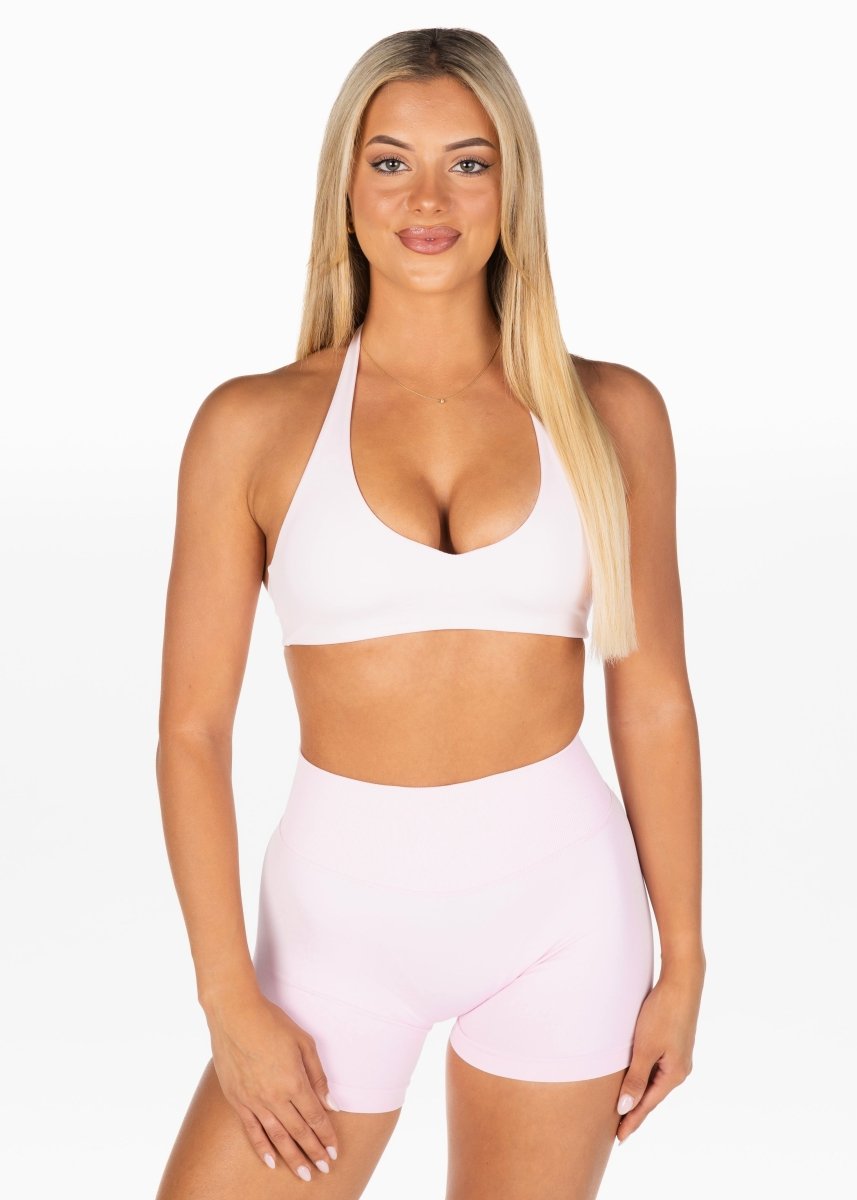 Dynamic Staple Halter Crop - Baby Doll - Kikiva Collection