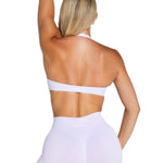 Dynamic Staple Halter Crop - Baby Lilac - Kikiva Collection