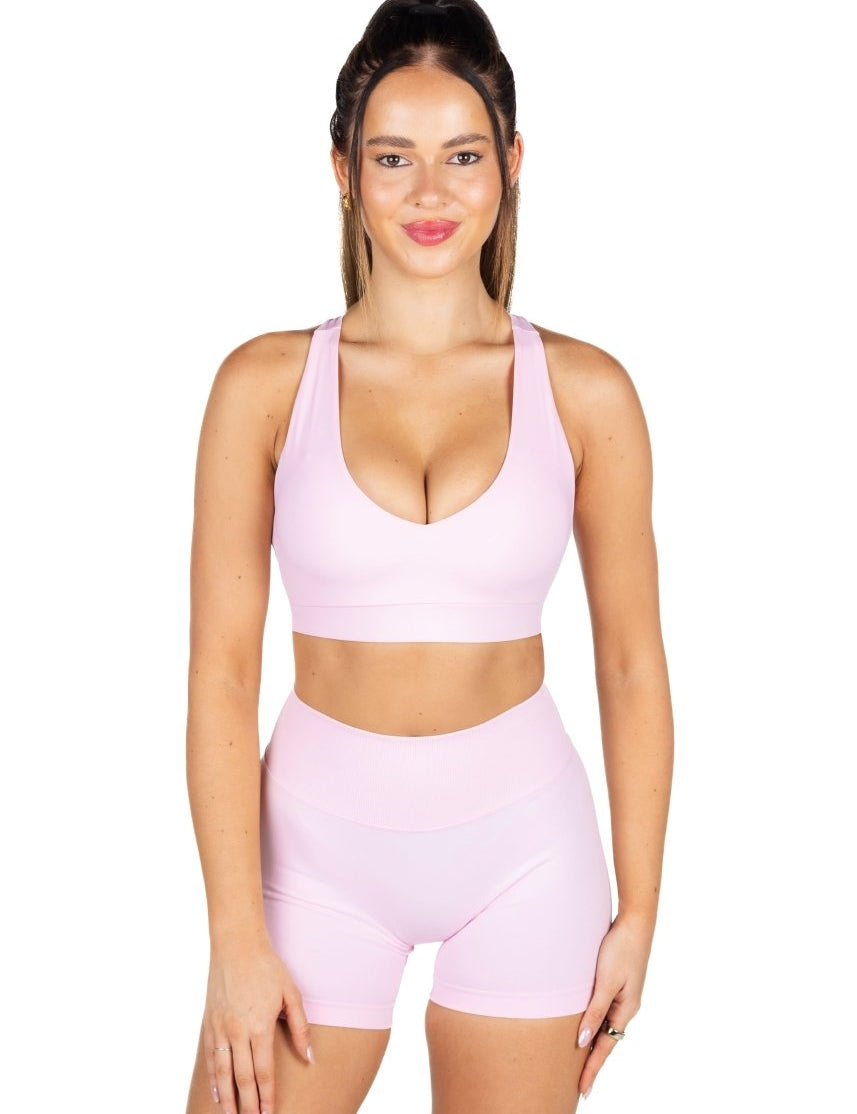 Dynamic 'Support' Crop - Baby Doll - Kikiva Collection