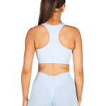 Dynamic 'Support' Crop - Ice Baby - Kikiva Collection