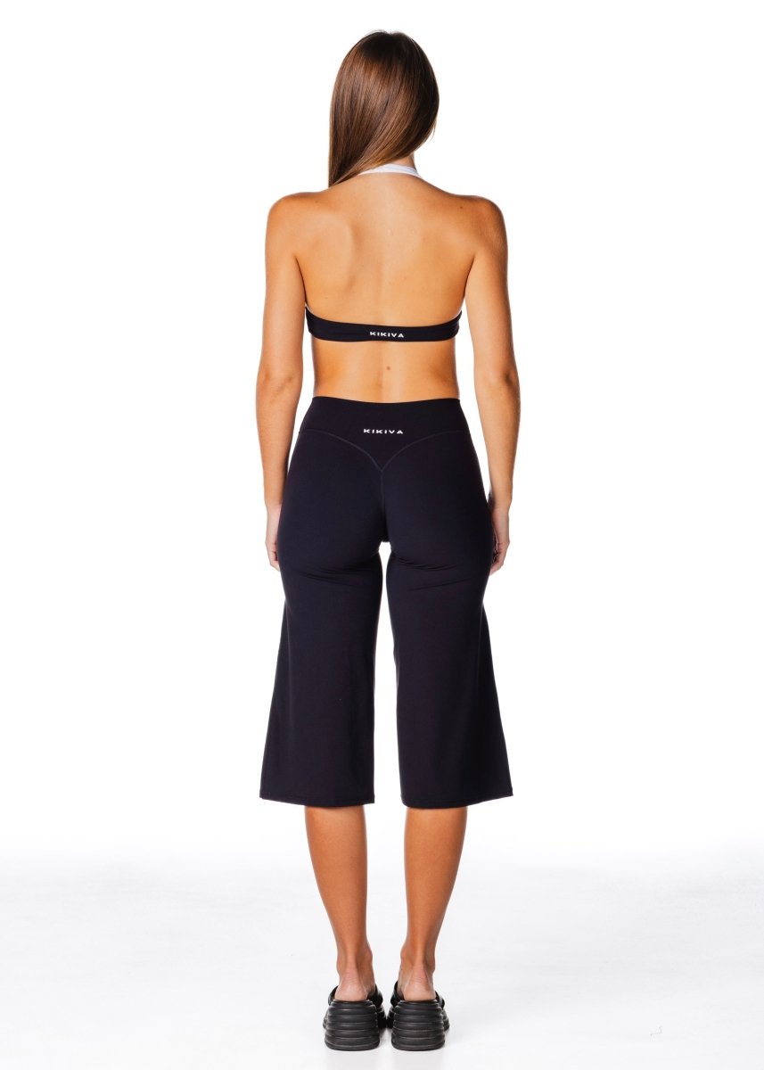 Flow Capris - Black - Kikiva Collection