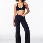 'Flow' Flares - Black - Kikiva Collection