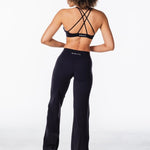 'Flow' Flares - Black - Kikiva Collection