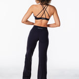 'Flow' Flares - Black - Kikiva Collection