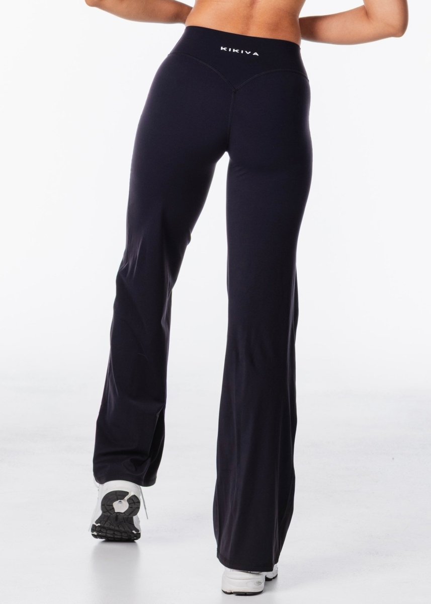 'Flow' Flares - Black - Kikiva Collection
