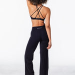 'Flow' Flares - Black - Kikiva Collection
