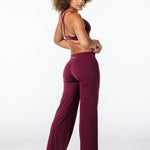 'Flow' Flares - Burgundy - Kikiva Collection
