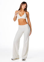 'Flow' Flares - Cream - Kikiva Collection