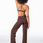 'Flow' Flares - Dark Choc - Kikiva Collection