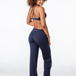 'Flow' Flares - Dark Navy - Kikiva Collection