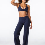 'Flow' Flares - Dark Navy - Kikiva Collection