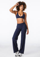 'Flow' Flares - Dark Navy - Kikiva Collection