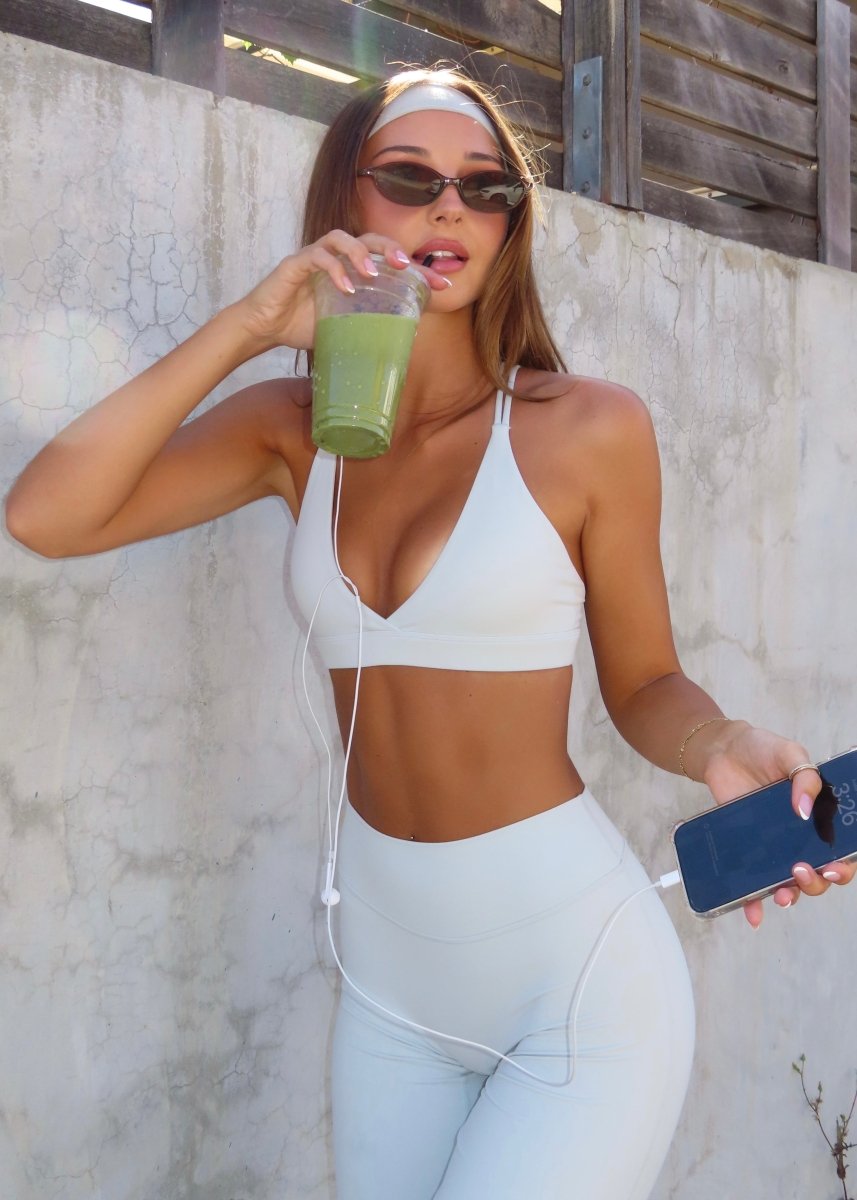 'Flow' Flares - Light Grey - Kikiva Collection